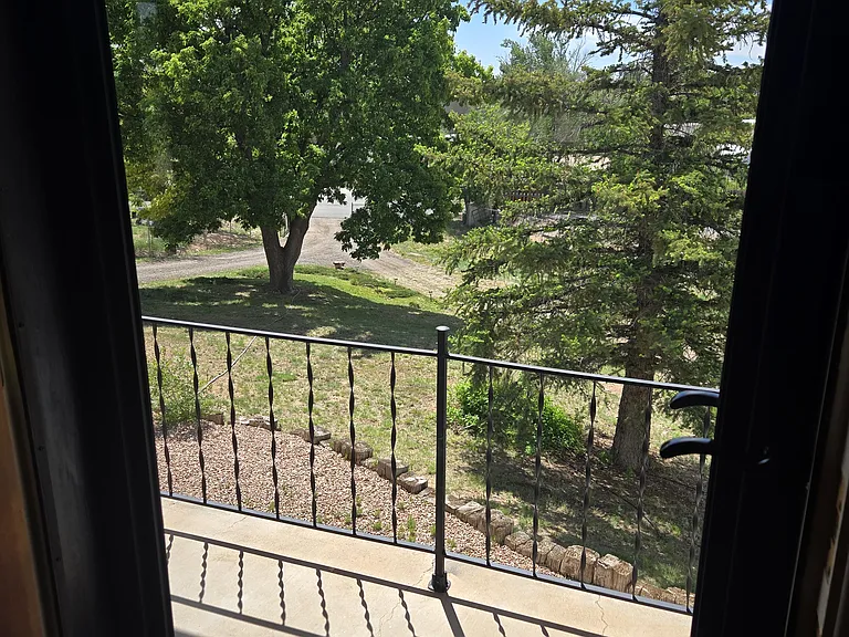 the view from the front door