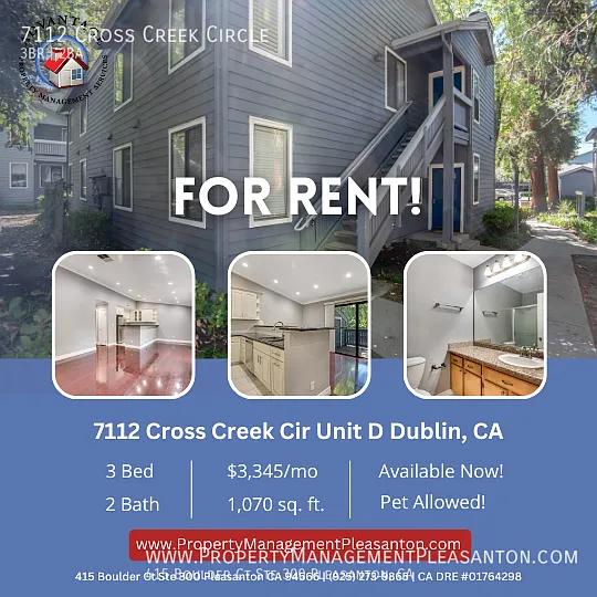 Top Floor 3 bed / 2 bath, 1,070 sq ft condo near Iron Horse Trail — Photo 1