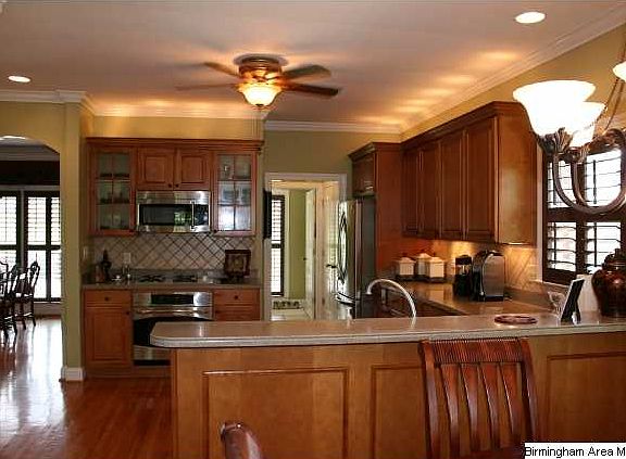 spacious kitchen