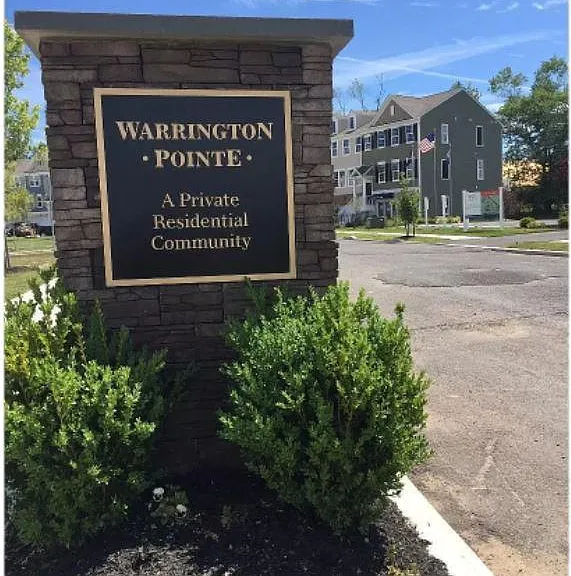 Front entrance to community