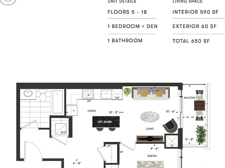 5 Wellington St S #1108 — Photo 2