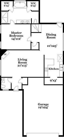3 bed, 2.5 bath, 1503 sqft, $1,880 — Photo 3