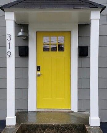 Front Door Entrance to both Units