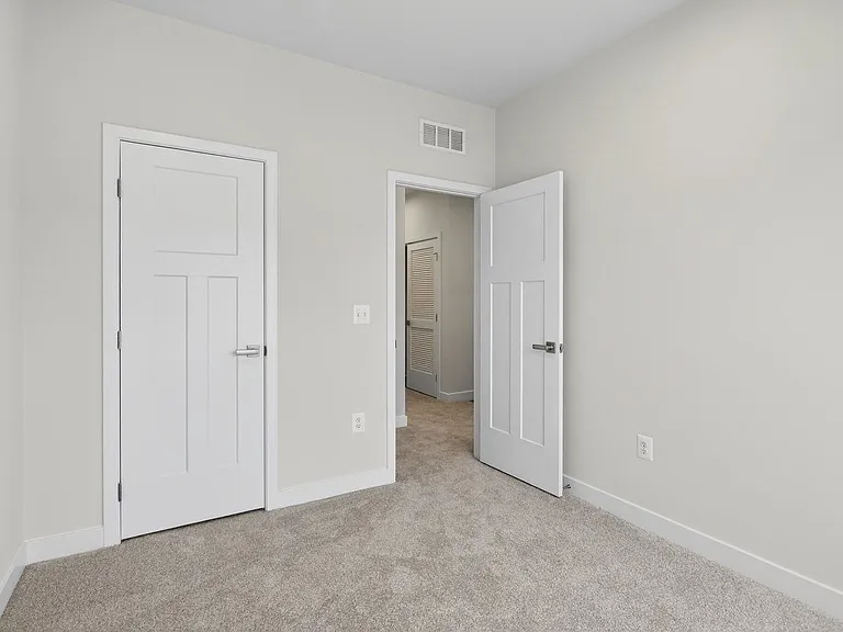 View from within bedroom 3 to hall