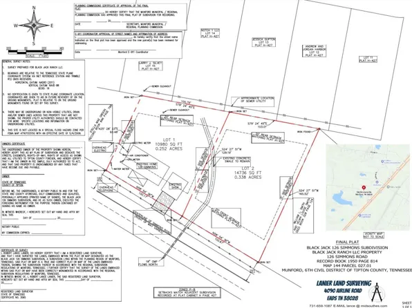 Simmons Rd Lot 2, Munford, TN 38058