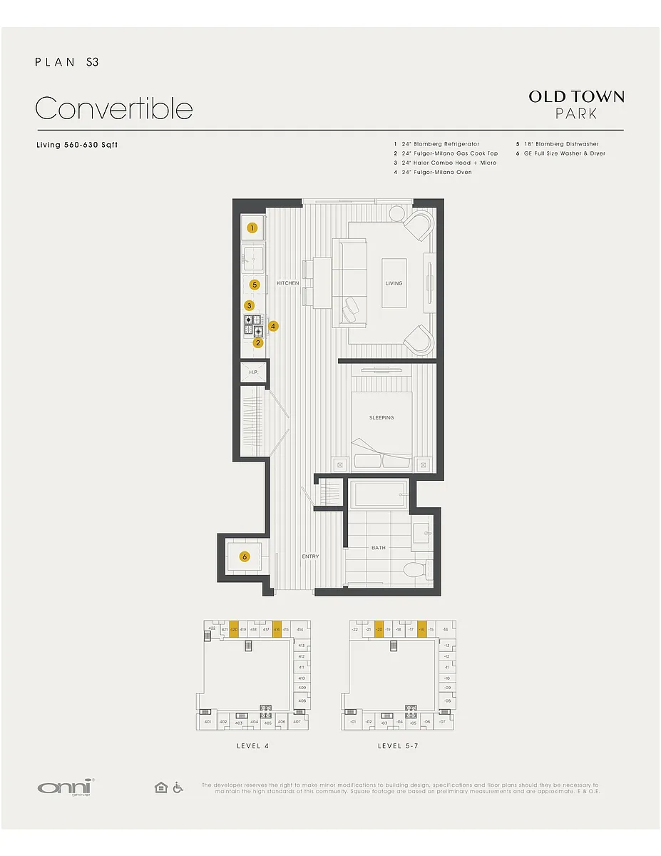 Floor plan Plan S3