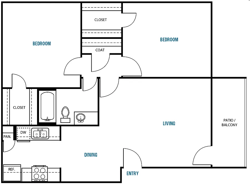 Floor plan B1