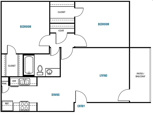 Floor plan B1