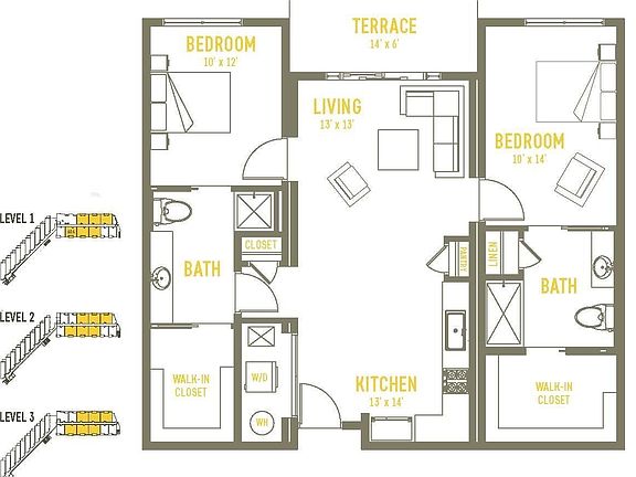 2nd image of 400 Herron Dr APT 117