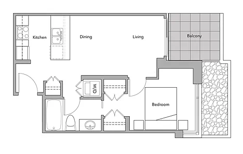 Floor plan 610