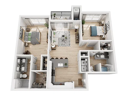 Floor plan The Bend