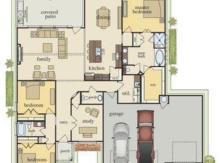 Rio 3 Car Plan, Three Creeks, Belton, TX 76513
