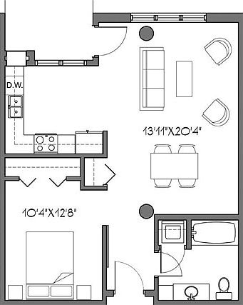 2nd image of 1919 University Dr N APT 419