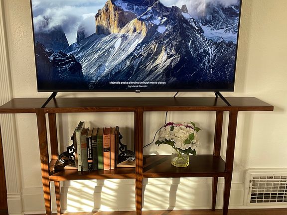 State of the art smart TV.