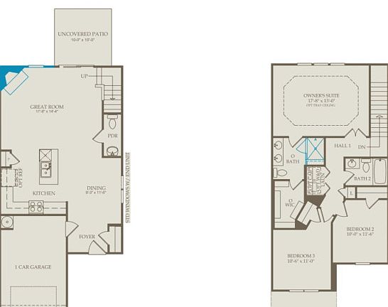 Home Design Layout with Structural Options