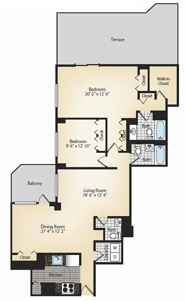Floor plan Stuart