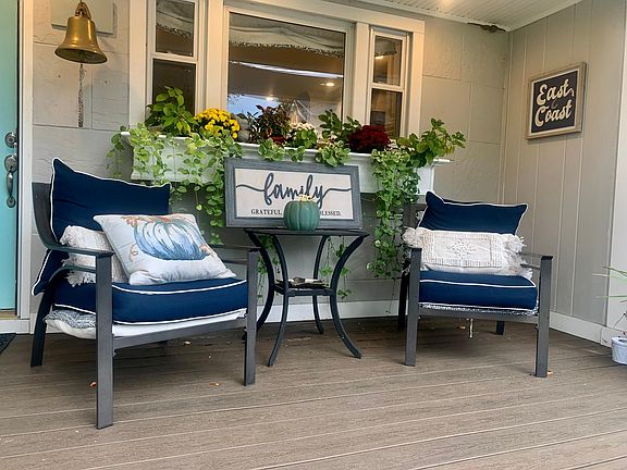 Front porch perfect afternoon sun