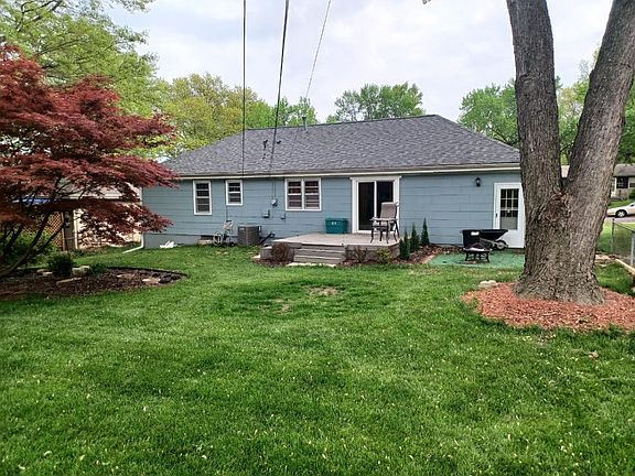 Back deck with access to the dining room