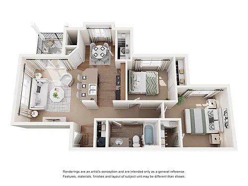 Floor plan Rainier C