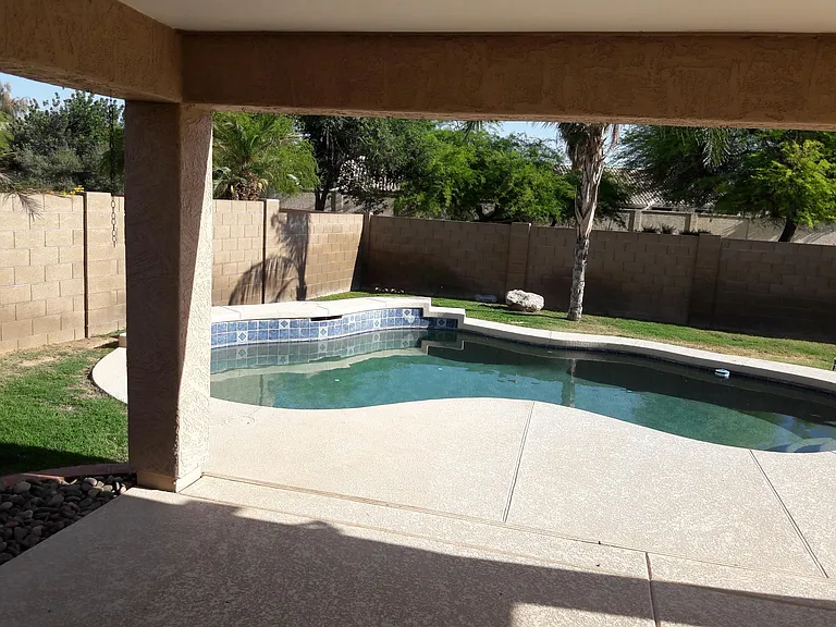 Back Patio & Pool