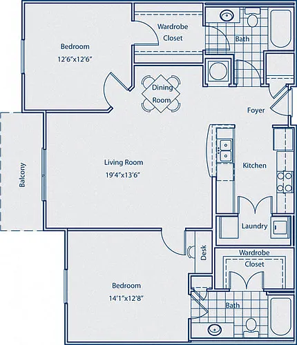 Floor plan B2B