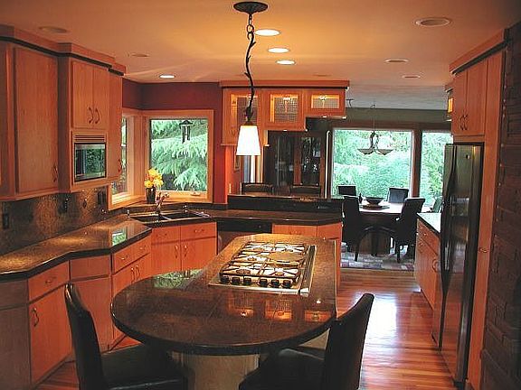 Beautiful kitchen ready for the chefs in your family