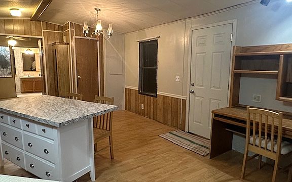 Kitchen Island with desk area