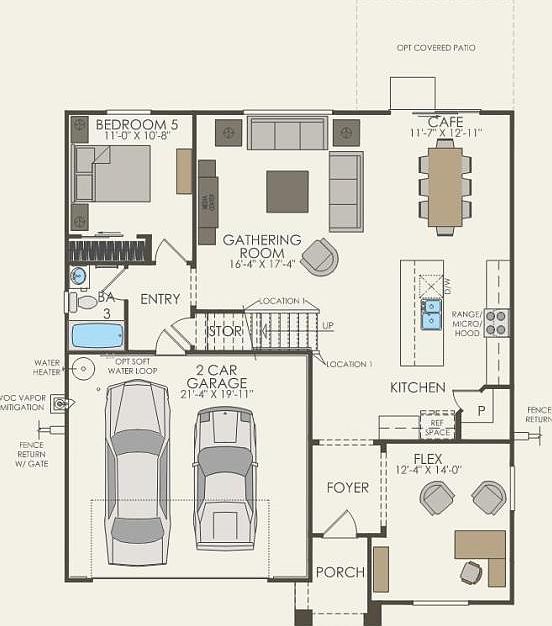 First Floor 5 br 3 ba