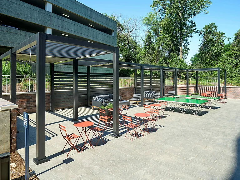 Indigo at McLean Station Phase I Outdoor Terrace Amenity Area