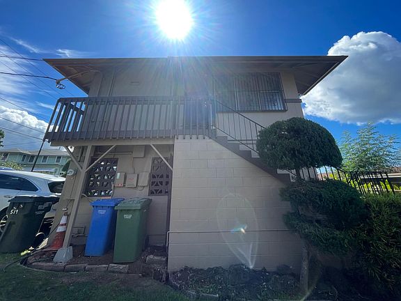 Side view of house