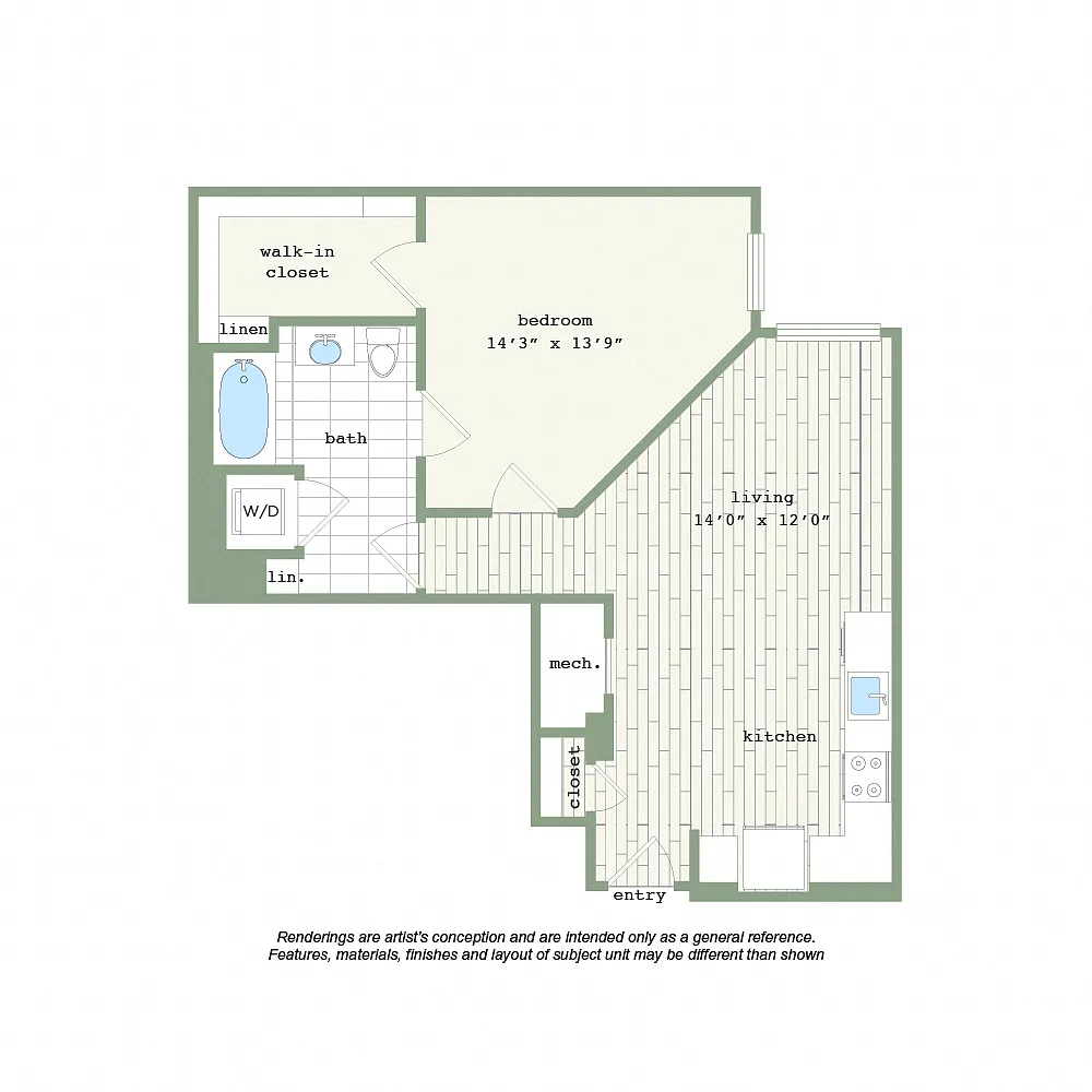 Floor plan A12