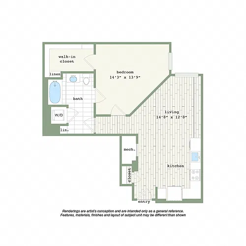 Floor plan A12