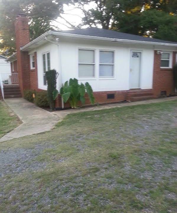 sideview of the home
