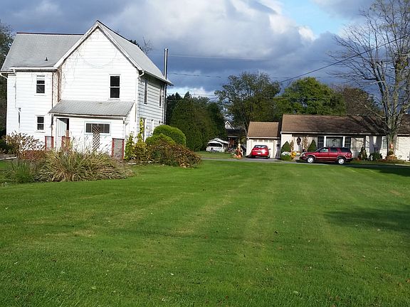 Back of house and yard