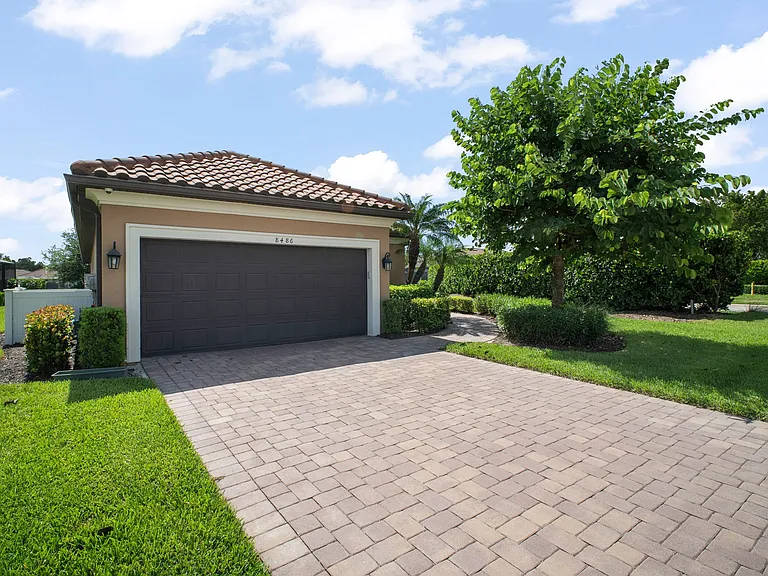 Garage and private driveway