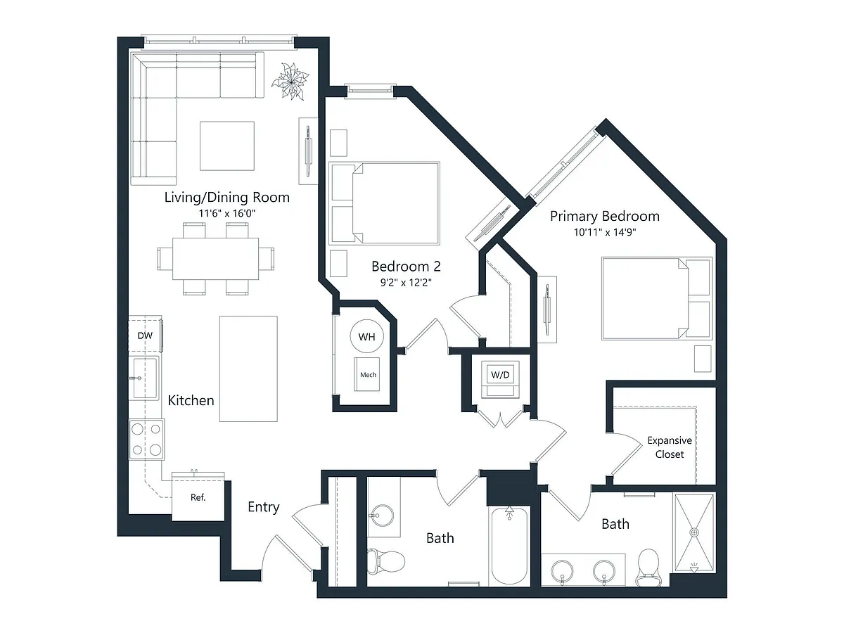 Floor plan C3