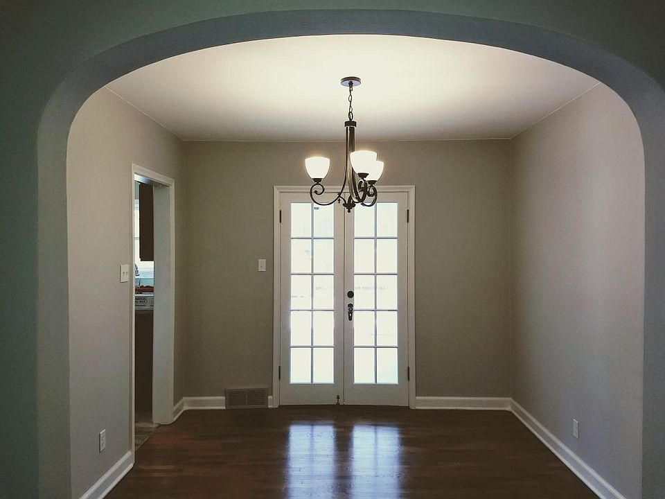 Dining room with french Doors