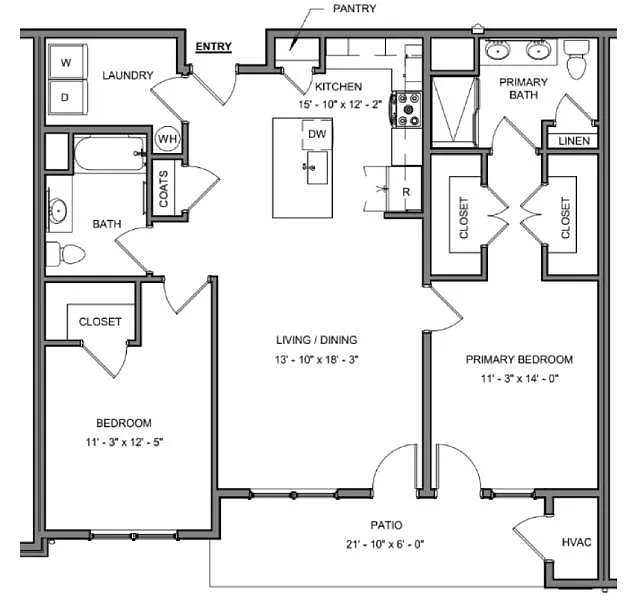 Floor plan B2a - V