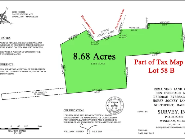 L 58 Part Horse Jockey Lane, Northport, ME 04849