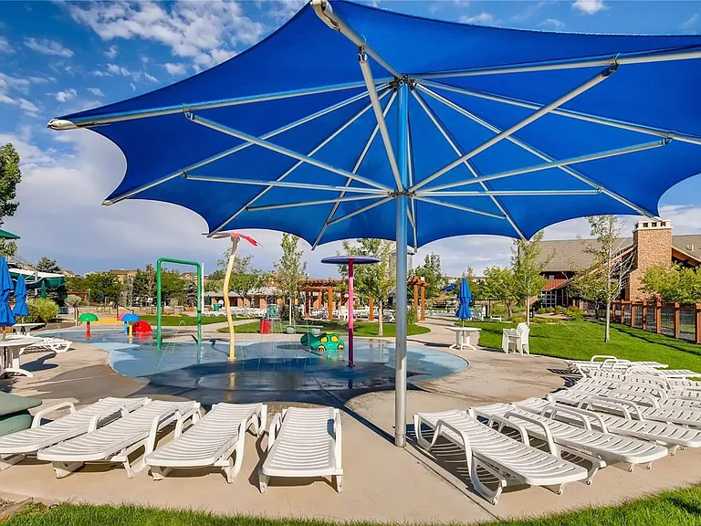 Pool area.