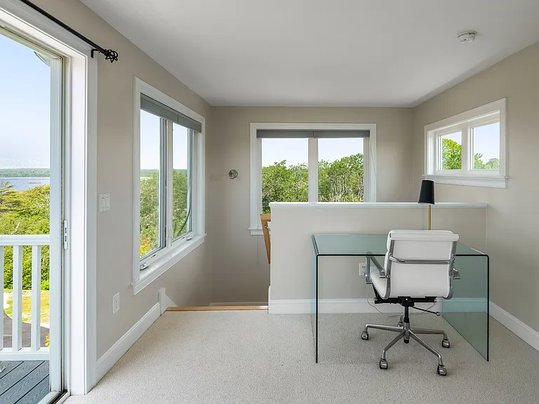 the 4th floor office with the panoramic views of the ocean