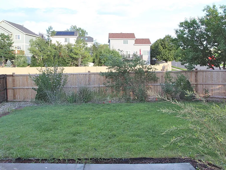Large backyard!