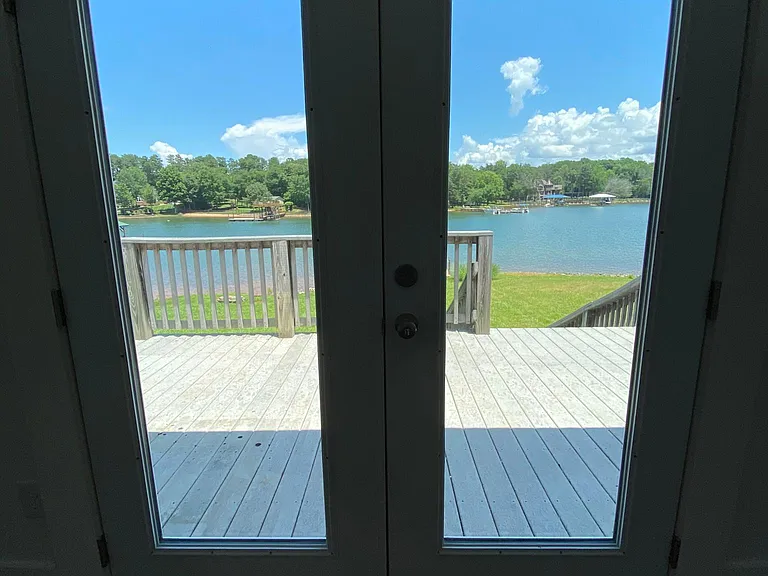 Guest Room #1. Private Doors to Back Deck.