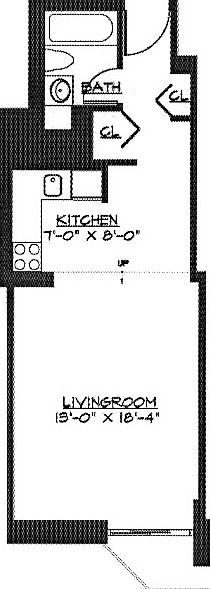 2nd image of 184 Thompson St APT 3K