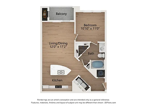 Floor plan A1