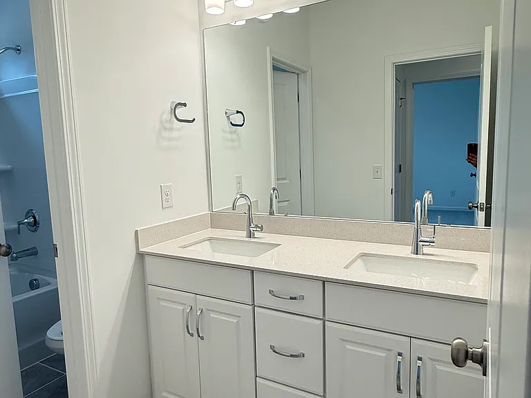 Jack and Jill bathroom