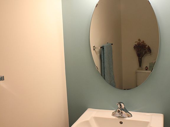 Half bathroom in the main level.