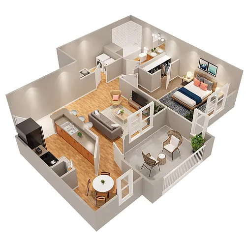 Floor plan A1
