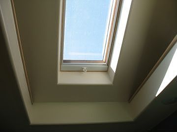 skylight in bathroom