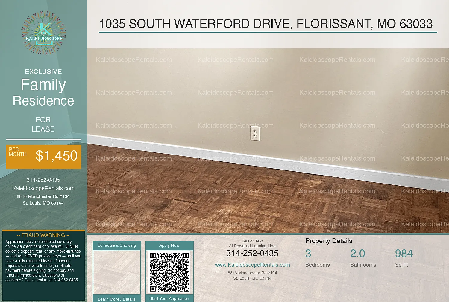 3 bed, 2.0 bath, 984 sqft, $1,450 — Photo 4